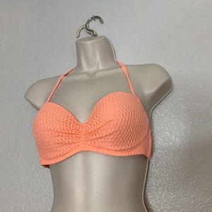 Shade Shop Sz 34 B Swim Suit Top Padded Pe…